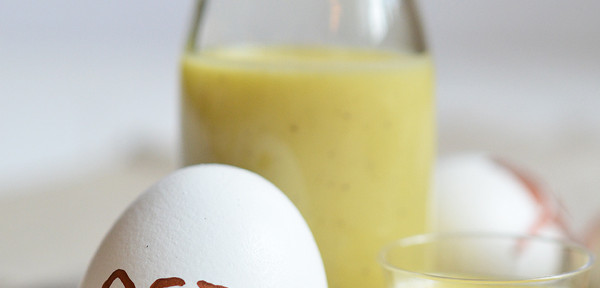 Selbstgemachter Eierlikör und Last-Minute Osterdeko