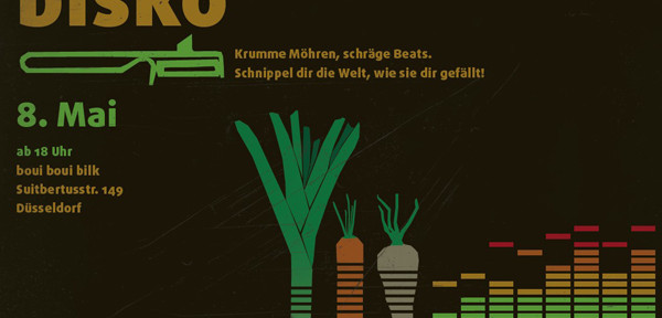 Erste Schnippeldisko in Düsseldorf rettet krummes Gemüse vor der Tonne