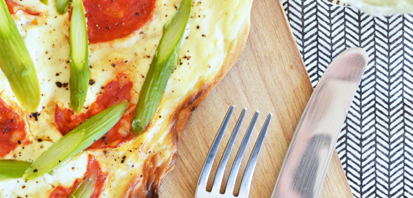 Spargel-Flammkuchen mit Chorizo |  Bekanntgabe der Gewinner der Madeleines-Backformen