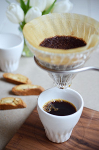 Kaffee machen mit der Pour-over-Station von Ouver